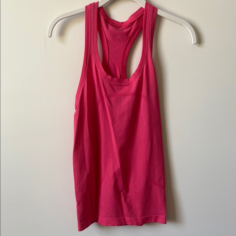 Lululemon Athletica Pink Sleeveless Tank Top
